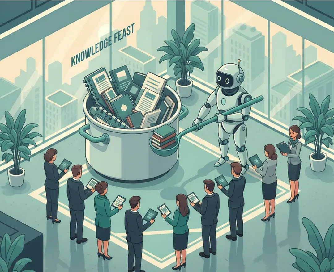Cover Image for Self-serving qualitative data - How AI enables democratisation of insights